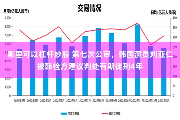 哪里可以杠杆炒股 第七次公审，韩国演员刘亚仁被韩检方建议判处有期徒刑4年