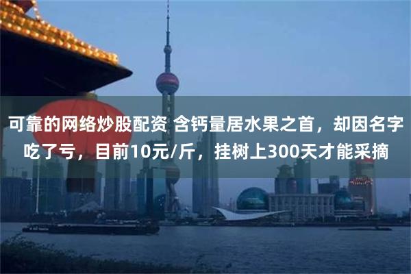 可靠的网络炒股配资 含钙量居水果之首，却因名字吃了亏，目前10元/斤，挂树上300天才能采摘