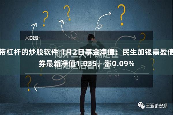 带杠杆的炒股软件 1月2日基金净值：民生加银嘉盈债券最新净值1.035，涨0.09%