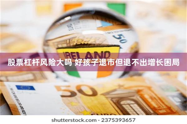 股票杠杆风险大吗 好孩子退市但退不出增长困局